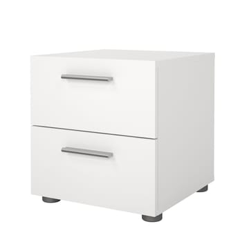 Suntia Nattduksbord med 2 lådor 40x40x42 cm - Möbler - Bord & matgrupper - Avlastningsbord - Sängbord & nattduksbord
