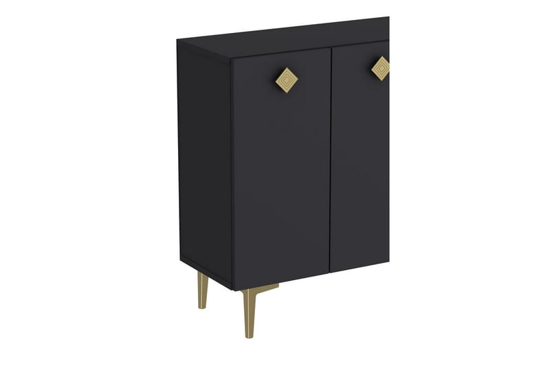 Sylas Konsollbord 120 cm - Antracit/Guld - Möbler - Bord & matgrupper - Avlastningsbord - Hallbord