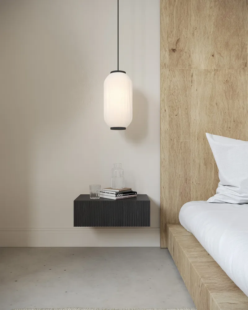 Takayo Sängbord 50 cm - Svart - Möbler - Bord & matgrupper - Avlastningsbord - Sängbord & nattduksbord