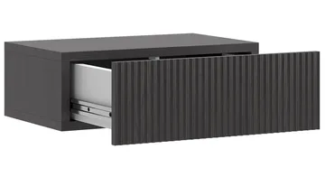 Takayo Sängbord 50 cm - Svart - Möbler - Bord & matgrupper - Avlastningsbord - Sängbord & nattduksbord