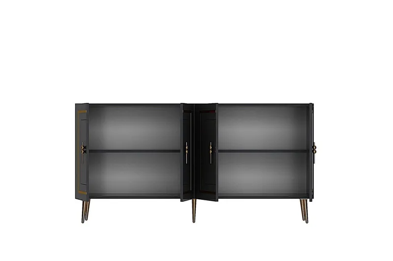 Talon Konsollbord 150 cm - Antracit/Guld - Möbler - Bord & matgrupper - Avlastningsbord - Hallbord