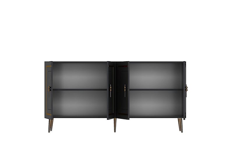 Talon Konsollbord 150 cm - Antracit/Guld - Möbler - Bord & matgrupper - Avlastningsbord - Hallbord