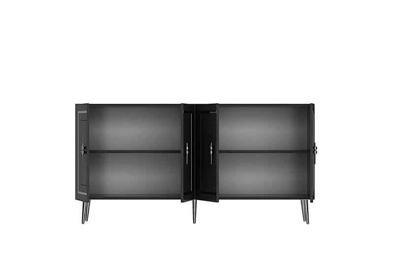 Talon Konsollbord 150 cm - Antracit/Silver - Möbler - Bord & matgrupper - Avlastningsbord - Hallbord