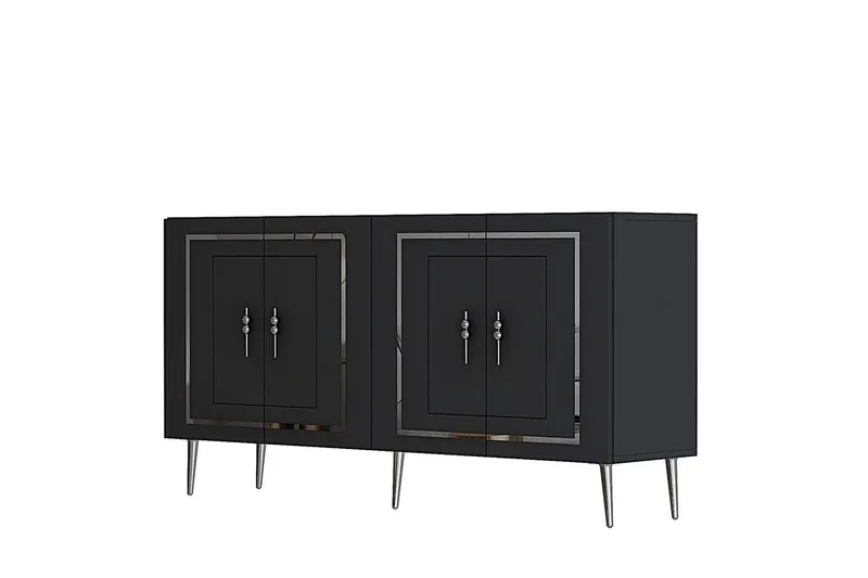 Talon Konsollbord 150 cm, Antracit/Silver