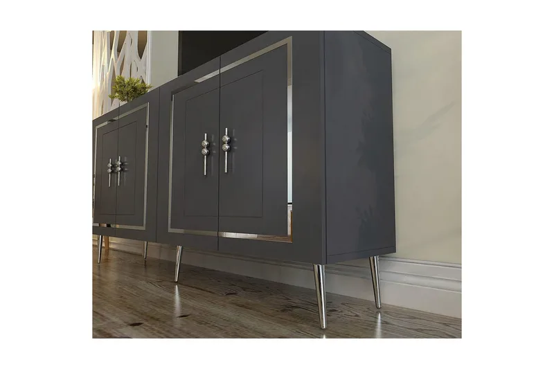 Talon Konsollbord 150 cm - Antracit/Silver - Möbler - Bord & matgrupper - Avlastningsbord - Hallbord