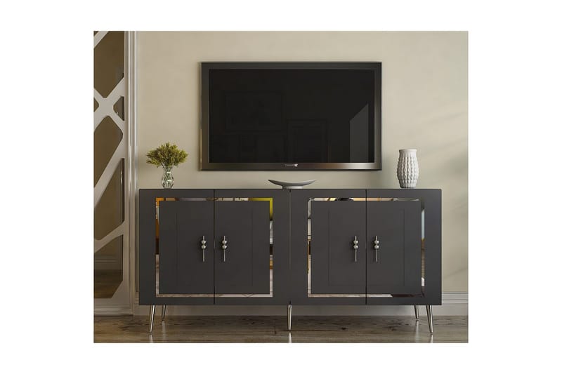 Talon Konsollbord 150 cm - Antracit/Silver - Möbler - Bord & matgrupper - Avlastningsbord - Hallbord