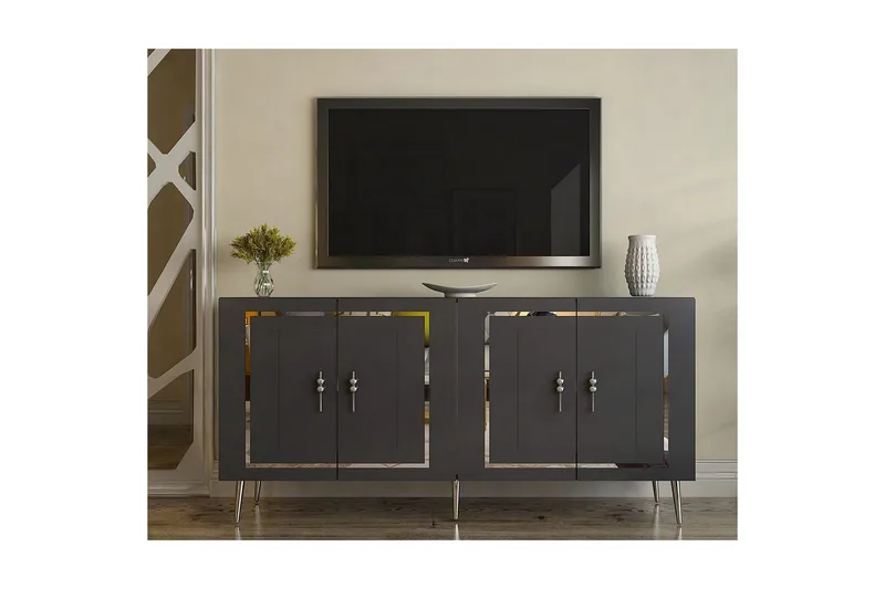 Talon Konsollbord 150 cm - Antracit/Silver - Möbler - Bord & matgrupper - Avlastningsbord - Hallbord