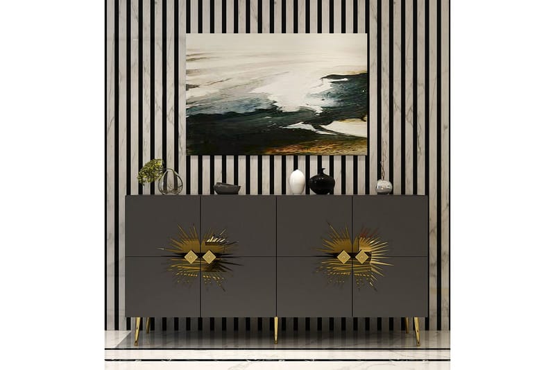 Tari Konsollbord 150 cm - Brons/Kolgrå - Möbler - Bord & matgrupper - Avlastningsbord - Hallbord