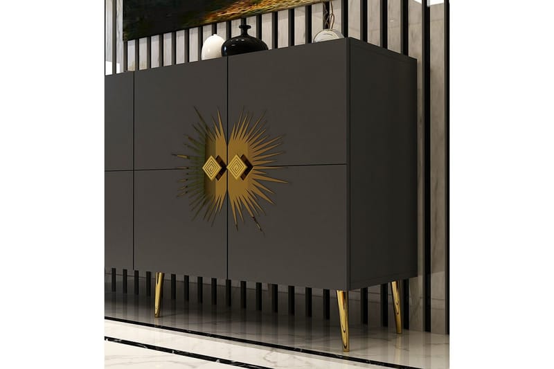 Tari Konsollbord 150 cm - Brons/Kolgrå - Möbler - Bord & matgrupper - Avlastningsbord - Hallbord