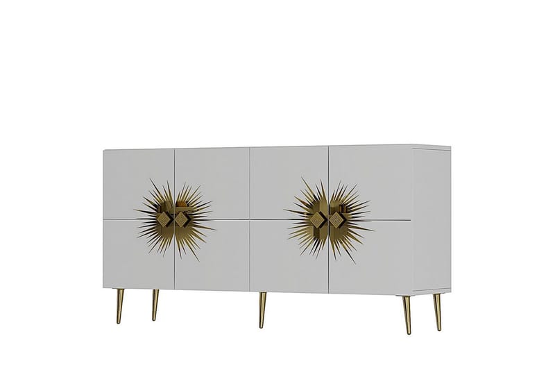Tari Konsollbord 150 cm - Brons/Vit - Möbler - Bord & matgrupper - Avlastningsbord - Hallbord