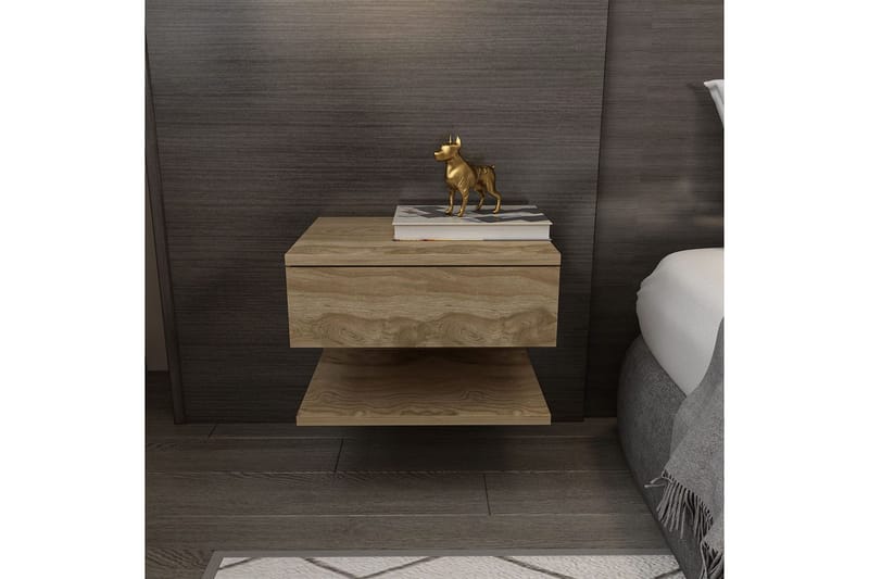 Telo Sängbord 45 cm - Ek - Möbler - Bord & matgrupper - Avlastningsbord - Sängbord & nattduksbord