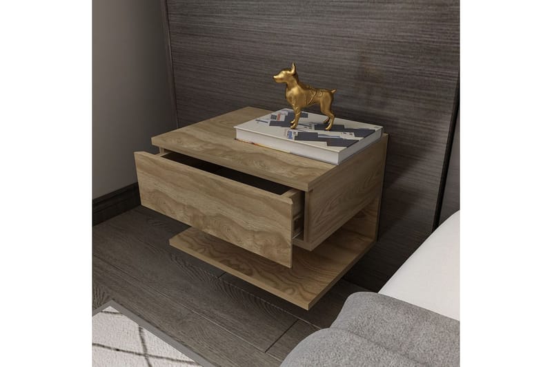 Telo Sängbord 45 cm - Ek - Möbler - Bord & matgrupper - Avlastningsbord - Sängbord & nattduksbord