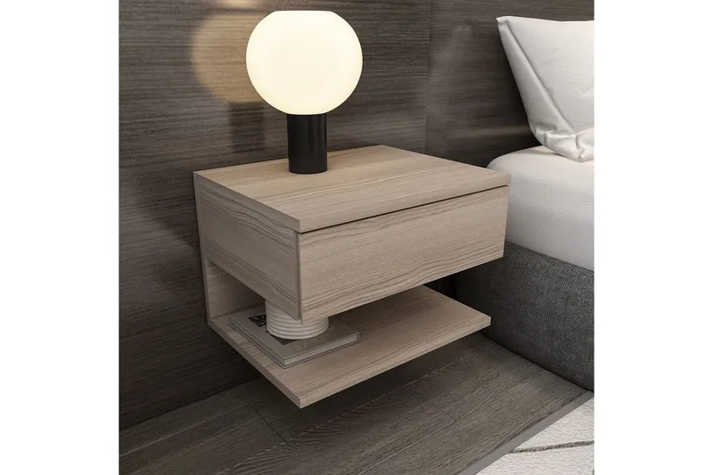 Telo Sängbord 45 cm - Röd - Möbler - Bord & matgrupper - Avlastningsbord - Sängbord & nattduksbord