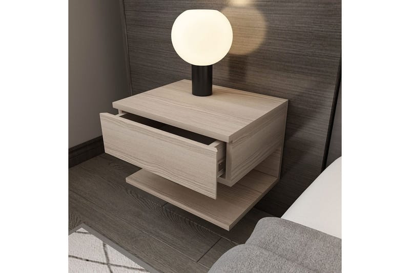 Telo Sängbord 45 cm - Röd - Möbler - Bord & matgrupper - Avlastningsbord - Sängbord & nattduksbord