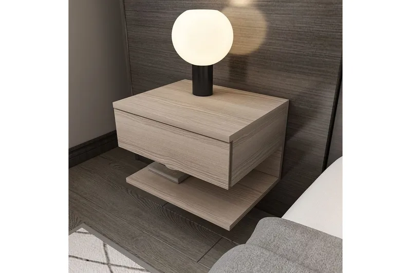 Telo Sängbord 45 cm - Röd - Möbler - Bord & matgrupper - Avlastningsbord - Sängbord & nattduksbord