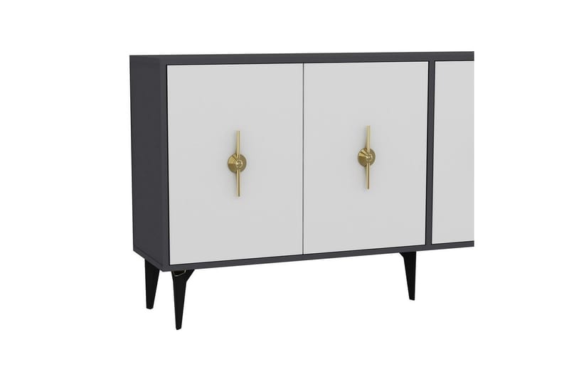 Thylen Konsollbord 180 cm - Antracit/Vit - Möbler - Bord & matgrupper - Avlastningsbord - Hallbord