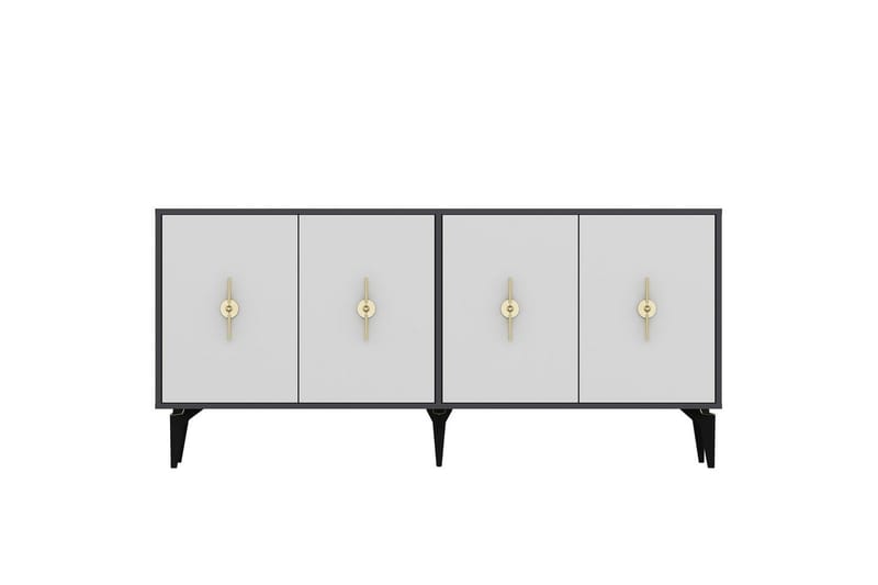 Thylen Konsollbord 180 cm, Antracit/Vit