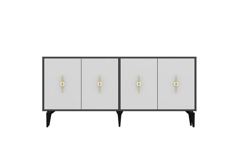 Thylen Konsollbord 180 cm - Antracit/Vit - Möbler - Bord & matgrupper - Avlastningsbord - Hallbord