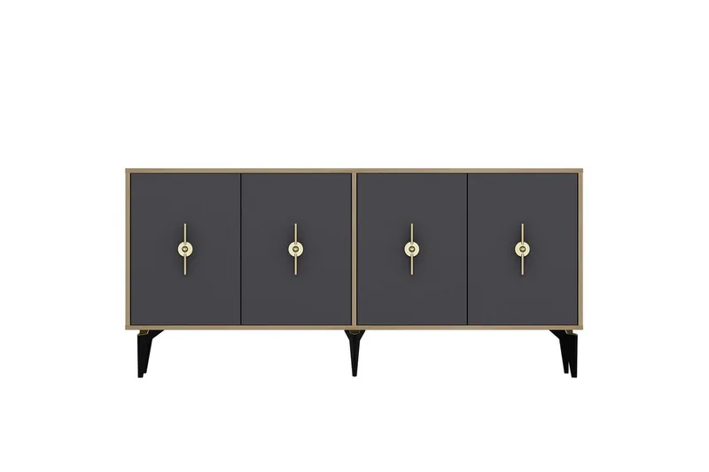 Thylen Konsollbord 180 cm, Ek/Antracit