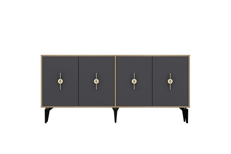 Thylen Konsollbord 180 cm - Ek/Antracit - Möbler - Bord & matgrupper - Avlastningsbord - Hallbord