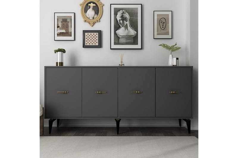 Thyros Konsollbord 180 cm - Antracit - Möbler - Bord & matgrupper - Avlastningsbord - Hallbord