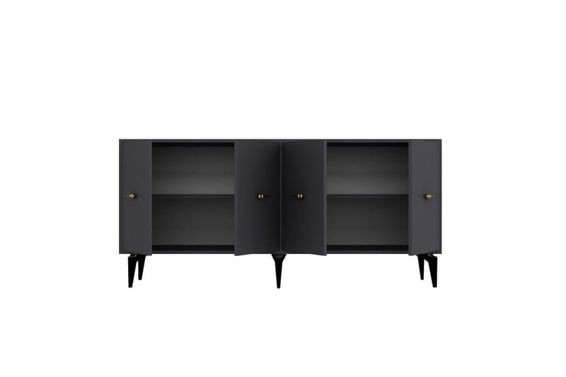 Thyros Konsollbord 180 cm - Antracit - Möbler - Bord & matgrupper - Avlastningsbord - Hallbord