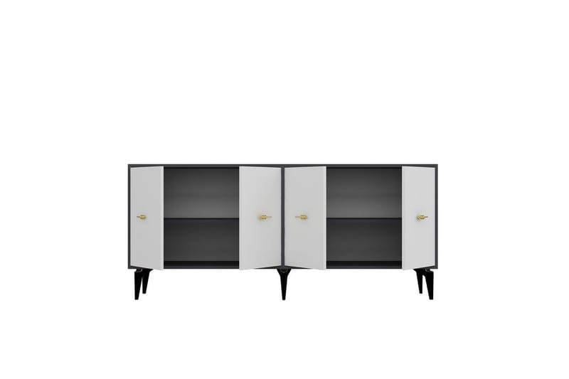 Thyros Konsollbord 180 cm - Antracit/Vit - Möbler - Bord & matgrupper - Avlastningsbord - Hallbord