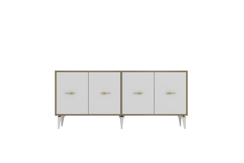 Thyros Konsollbord 180 cm - Ek/Vit - Möbler - Bord & matgrupper - Avlastningsbord - Hallbord