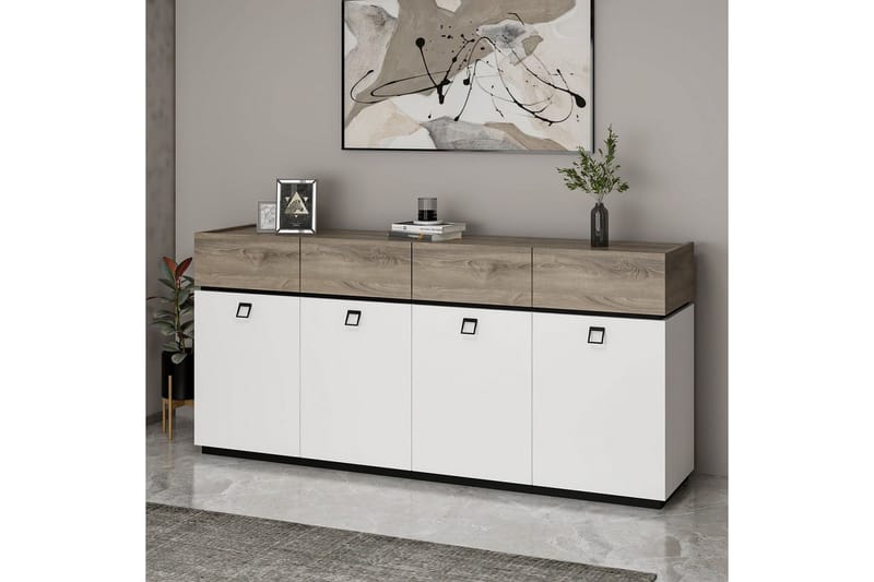 Tolwin Konsollbord 180 cm - Svart/Vit - Möbler - Bord & matgrupper - Avlastningsbord - Hallbord