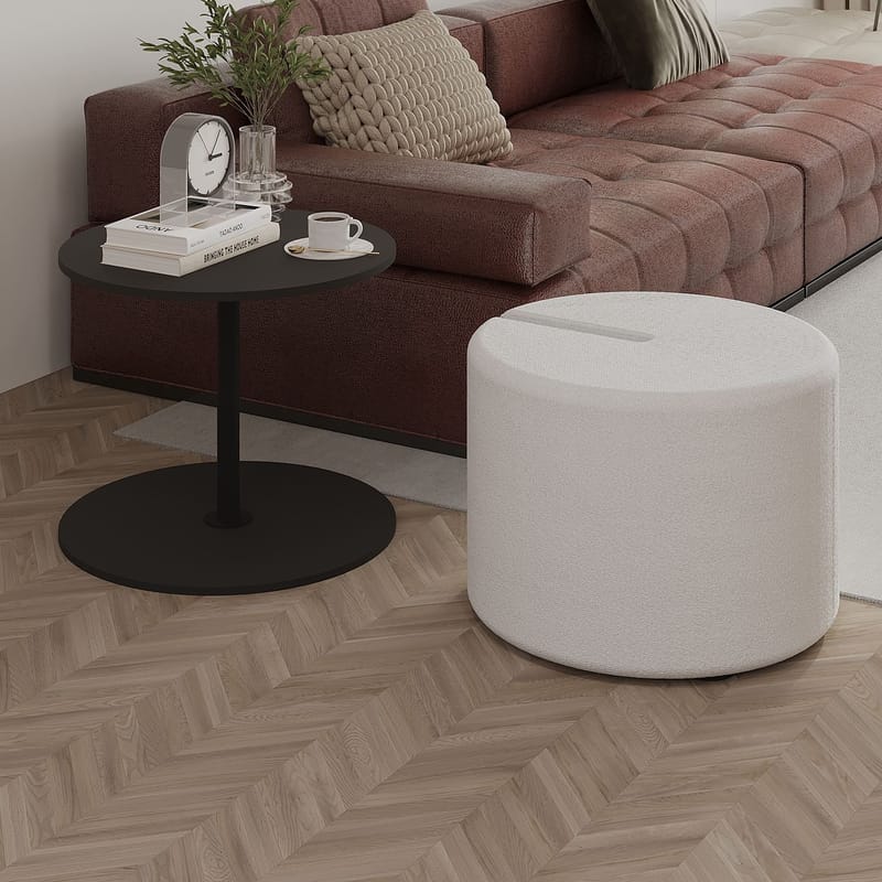 Torven Set med sidobord 43x47x43 cm - Antracit - Möbler - Bord & matgrupper - Avlastningsbord - Lampbord