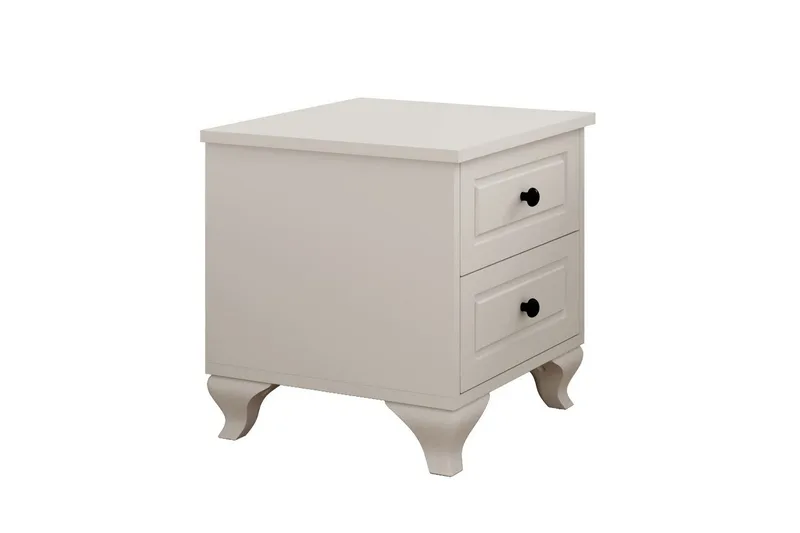 Torvenn Sängbord 45 cm - Matt Vit - Möbler - Bord & matgrupper - Avlastningsbord - Sängbord & nattduksbord