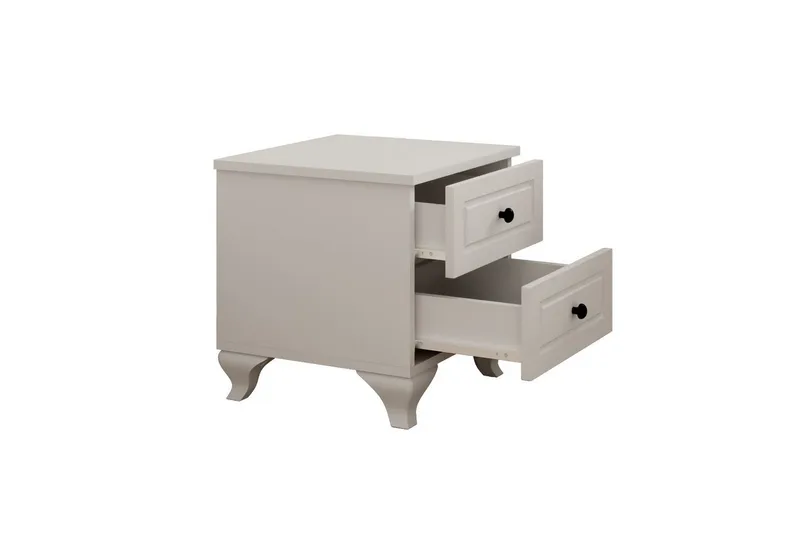 Torvenn Sängbord 45 cm - Matt Vit - Möbler - Bord & matgrupper - Avlastningsbord - Sängbord & nattduksbord