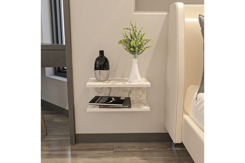 Torvic Sängbord 45 cm - Vit - Möbler - Bord & matgrupper - Avlastningsbord - Sängbord & nattduksbord