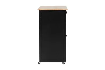 Trapani Serveringsbord 75 cm - Svart - Förvaring - Köksö