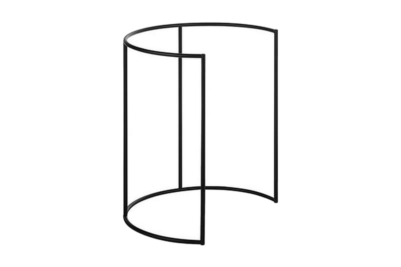 Twins Sidobord 2 St 40|40 cm - Svart - Möbler - Bord & matgrupper - Avlastningsbord