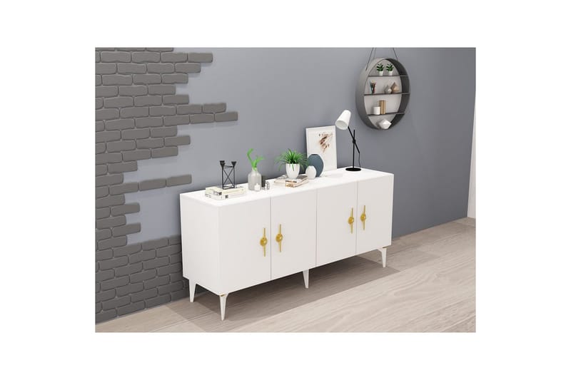 Ulmar Konsollbord 150 cm - Vit - Möbler - Bord & matgrupper - Avlastningsbord - Hallbord