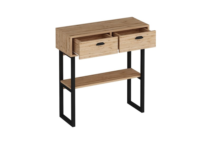 Valery Konsollbord 90x90 cm Ljusbrun - Hanah Home - Möbler - Bord & matgrupper - Avlastningsbord - Konsolbord & sidobord