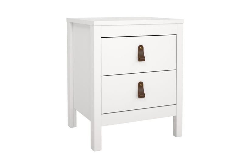 Vallvidera Sängbord 44 cm - Vit - Möbler - Bord & matgrupper - Avlastningsbord - Sängbord & nattduksbord
