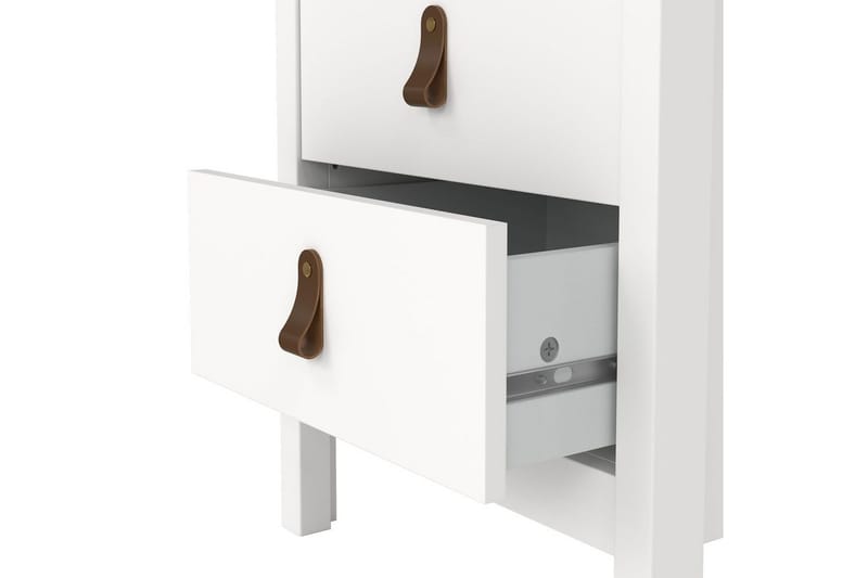 Vallvidera Sängbord 44 cm - Vit - Möbler - Bord & matgrupper - Avlastningsbord - Sängbord & nattduksbord