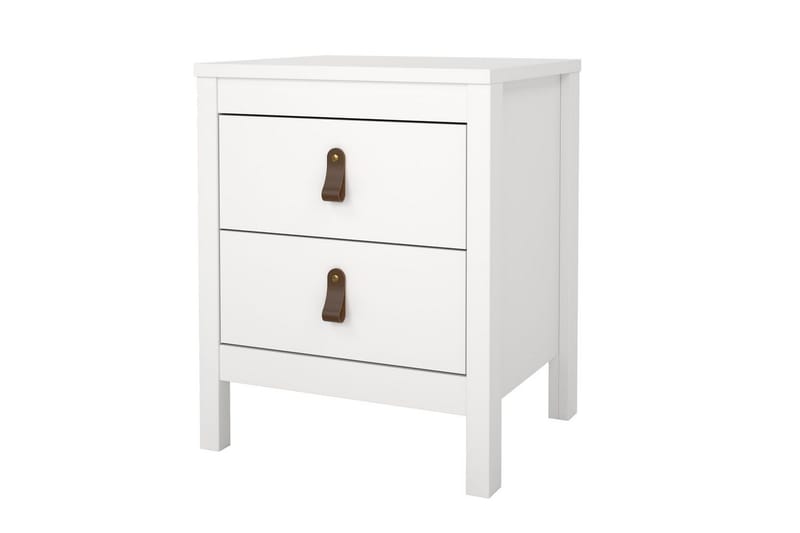 Vallvidera Sängbord 44 cm, Vit