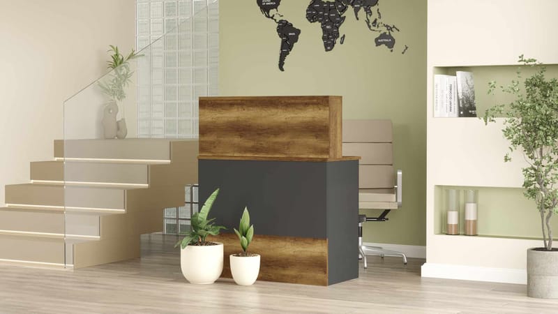 Valren Receptionbord 90x110x44,5 cm - Baroq och antracit - Möbler - Bord & matgrupper - Avlastningsbord - Hallbord
