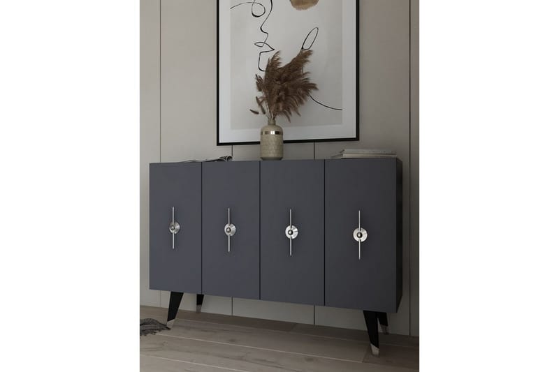 Varen Konsollbord 120 cm - Silver/Antracit - Möbler - Bord & matgrupper - Avlastningsbord - Hallbord