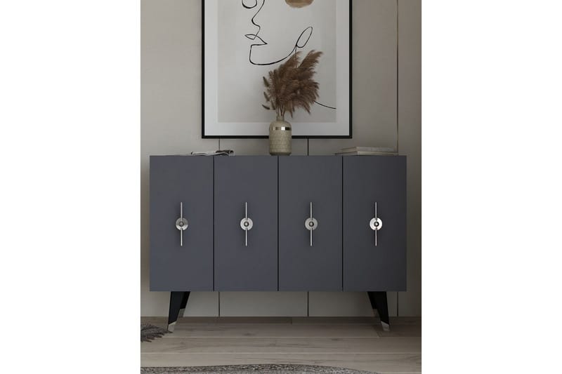 Varen Konsollbord 120 cm - Silver/Antracit - Möbler - Bord & matgrupper - Avlastningsbord - Hallbord