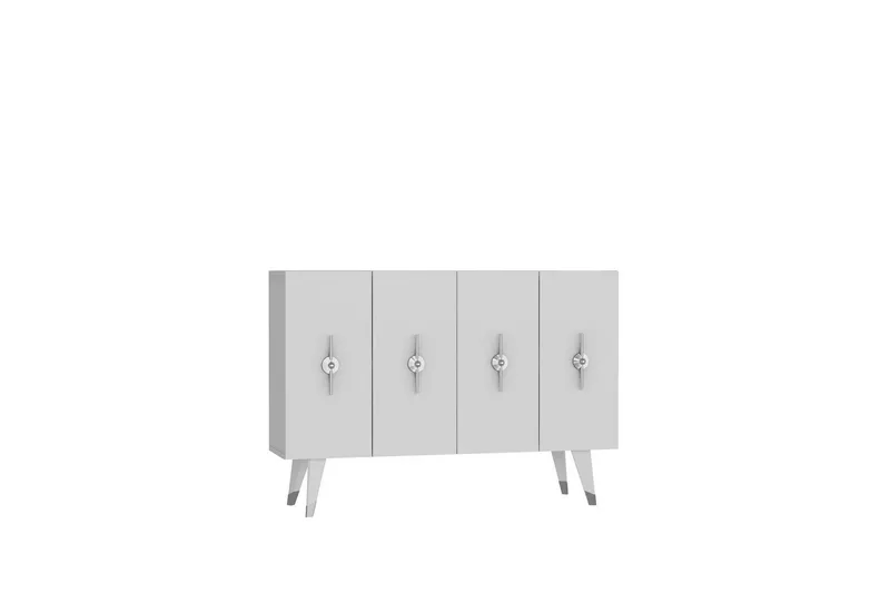 Varen Konsollbord 120 cm - Silver/Vit - Möbler - Bord & matgrupper - Avlastningsbord - Hallbord