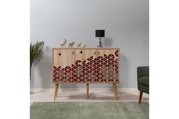 Vellavie Skänk Dekor - Brun/Röd - Förvaring - Förvaringsmöbler - Sideboard & skänk