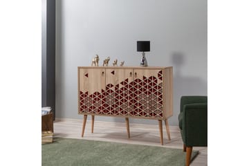 Vellavie Skänk Dekor - Brun/Röd - Förvaring - Förvaringsmöbler - Sideboard & skänk