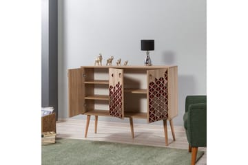 Vellavie Skänk Dekor - Brun/Röd - Förvaring - Förvaringsmöbler - Sideboard & skänk