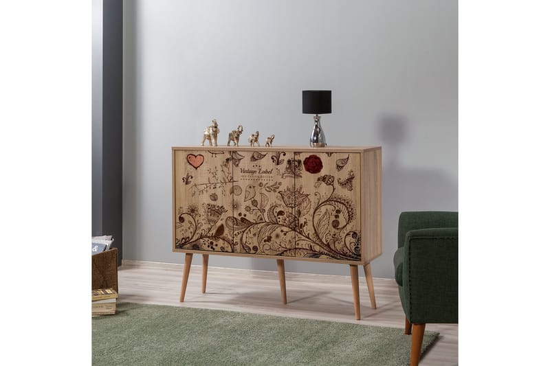 Vellavie Skänk Vintage Label - Mönstrad - Förvaring - Förvaringsmöbler - Sideboard & skänk
