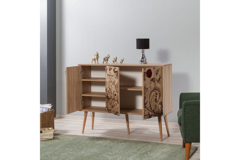 Vellavie Skänk Vintage Label - Mönstrad - Förvaring - Förvaringsmöbler - Sideboard & skänk