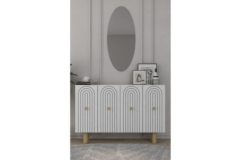 Velorae Konsollbord 120 cm - Vit - Möbler - Bord & matgrupper - Avlastningsbord - Hallbord